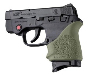 Hogue HandAll Beaver Sleeve S&W Bodyguard 380 Taurus TCP Spectrum OD GN