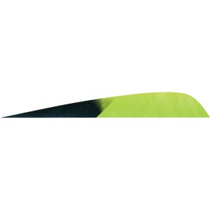 Gateway 400LPKCH-50 Parabolic Feathers Kuro Chartreuse 4 In LW 50 Pack