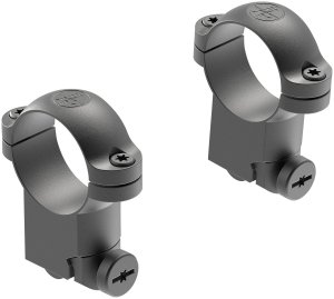 Leupold 50217 Ruger No.1/77 1 In High Steel Scope Ring Set Matte Black