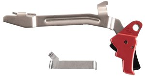 Apex Tactical 102156 Red Aluminum Trigger Kit Glock 17/19/19X/26/34/45 Gen5