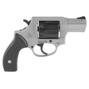 Taurus 2-85625-BG10 38SPL 2" 6RD SS/BK G10 Black Grip Revolver