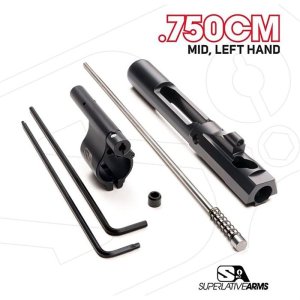 Superlative Arms SABO-PS-LFD-M750CM AR-15 Piston System .750 In Gas Block