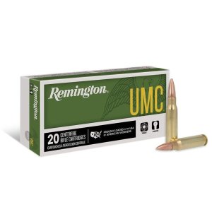 Remington 23715 .308 Winchester 150 Grain FMJ 20 Rounds Brass Casing