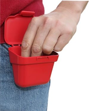 MTM Case-Gard Ammo Belt Pouch 100 Rounds Red