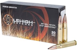 Lehigh Defense LA358180TCC .358Win 180gr Tipped Controlled Chaos 20rd