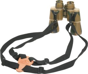 The Allen Company BINO-28079 Black Leather Binocular Harness