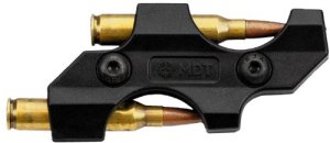 MDT Spare Round Holder Black Polymer Fits M-LOK Holds 2