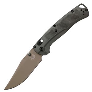 Benchmade Tagged Out CERAKOTE/PL 3.5" Tan ELMAX White Grivory