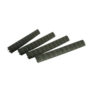 Hexmag HX-MLC-4PK-BLK M-LOK WedgeLok Rail Covers Black