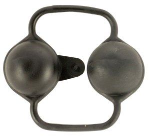 Butler Creek 19001 Tini Bikini Scope Cover Black Rubber Up to 38.1mm
