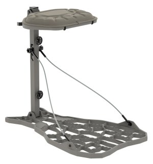 Novix NX-HELO Hang On Stand Aluminum Gray 9 lb 15 oz USA Made