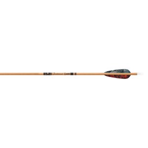 Gold Tip TRAD600F6 Traditional Arrows 600 Spine 4in Feathers 6-Pack