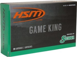 HSM 300WBY-17-N 300 WBY Magnum 165GR GameKing 20RD Ammo