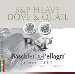 28 Ga Lead-7.5 15/16 oz 2-3/4" 25 Rds Baschieri & Pellagri Shotgun Ammo