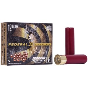 Federal Premium Magnum 12 Gauge 3.50" 18 Pellets 2 1/4 oz 00 Buck Shot