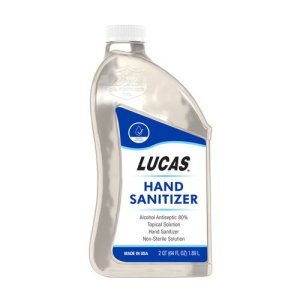 LUCAS OIL 11175 Hand Sanitizer 64 oz 80% Ethyl Alcohol Unscented