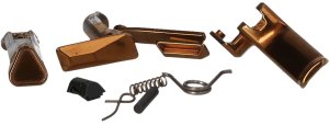 Sig Sauer P365X High Polish Red Bronze Controls Parts Kit