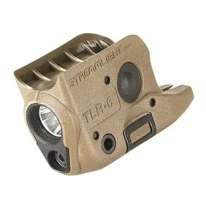 Streamlight TLR-6 69278 Gun Light Glock 42/43/43X/48 100 Lumens Flat Dark E