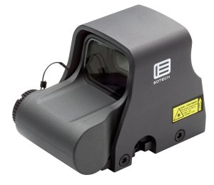 EOTech XPS2 Holographic Red Dot Sight, 1x30.5mm x 21.6mm, Grey, 20 Brightness Settings, Submersible, Lightweight