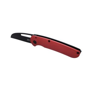 SOG Knives Escape FL Folding Knife 3 Sheepsfoot Blade Red Black