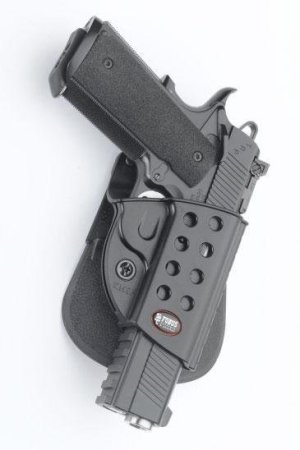 Samco Global Arms R1911 OWB Paddle Holster Black Polymer Right Hand