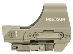 Holosun HS510C Reflex Sight 65 MOA Circle 2 MOA Dot QD Mount FDE