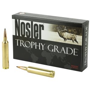 Nosler Trophy Grade Long Range 26 Nosler 142 Grain Ammo 20 Rounds