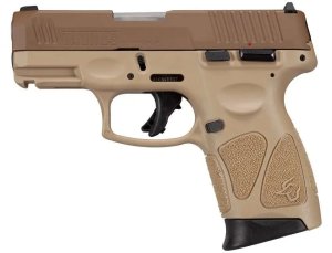 Taurus G3c Semi-Auto 9mm Luger Pistol 3.2" Barrel (3)-10Rd Mags Fixed Front
