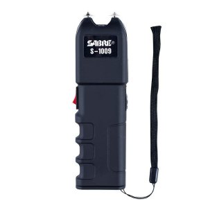 SABRE S-1009 Tactical Stun Gun LED Flashlight Anti-Grab Technology