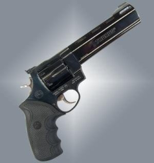 Pachmayr Diamond Pro Grip S&W N Frame Round Butt Rubber Black