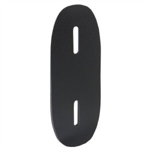 Jet-Black Plastic Polymer Spacers - Lightweight, Universal Slotted Design, Easy Machining