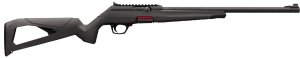 Winchester Repeating Arms Wildcat 521100102 22 LR 10+1 18" Recessed Target Crown Barrel Polymer Receiver Ambidextrous Controls Integral Picatinny Rails Skeletonized Gray Synthetic Stock