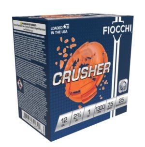 Fiocchi 12CRSR75 Exacta Crusher 12 Gauge 2.75" 1 oz 7.5 Shot