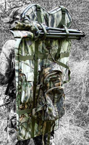 Ghost Inc. CB-02D-3 Deluxe Camo Carry Bag Water-Resistant Padded