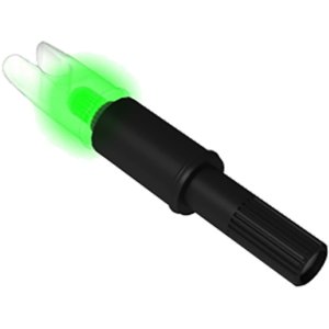 NAP Thunderglo NAP-ILLN-GR-3PK Lighted Nocks Green 3pk Universal Fit