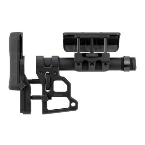 Mdt 102856BLK Skeleton Carbine Stock Black Aluminum Adj. Cheekrest