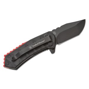 Smith & Wesson 1206287 Knife 24/7 Spring Assist 1.9" Black Liner Lock