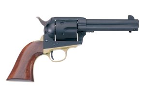 Uberti 1873 Single-action Cattleman Hombre - In 1873, Colt's Single-action Army (saa) Revolver Became The Army's Standard Sidearm. Cavalry Troopers Were Armed With The New Revolvers. Lawmen And Outlaws Alike Were Quick To Adopt The Handy New 6-shooter.