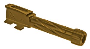 Rival Arms RA20G302E 9mm 3.41 In Gold PVD Threaded for Glock 43