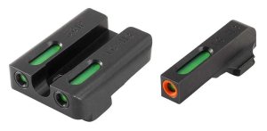 TRUGLO TFX Pro Night Sights Black Tritium Fiber Optic Sig P-Series