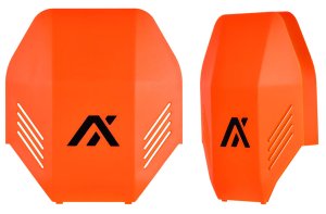 AXIL MX Ear Muffs Plate Set in Blaze Orange MXPLTO 1173