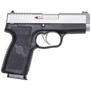Kahr CW9 9mm DAO, 7rd Capacity, 3.6" Barrel, Textured Black Polymer Frame, Stainless Steel Matte Slide, Adjustable Sights