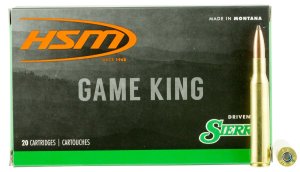 HSM 27012N Game King 270 Win 130 gr Sierra GameKing Spitzer Boat Tail 20