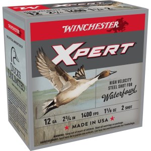 Winchester WEX12H2 12 Gauge 2.75 in 1.125 oz #2 Shot 1400 fps 25 Rounds