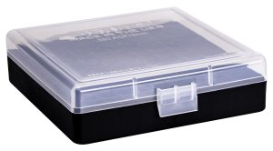 Berry's Mfg #001 Clear Top/ Black Ammo Box - 380 ACP/ 9mm Luger 100/ct