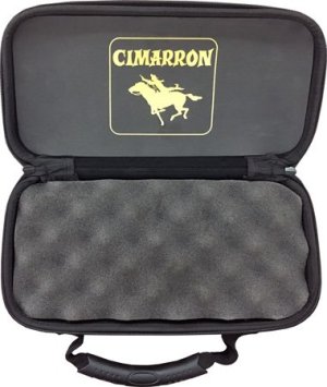 Cimarron Firearms Revolver Case Small 3.5" TO 5.5" Barrel Black XISMALL