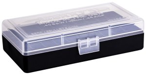 Berry's Ammo Box #408 - .40 S&W/.45 ACP 50/rd Clear/Black