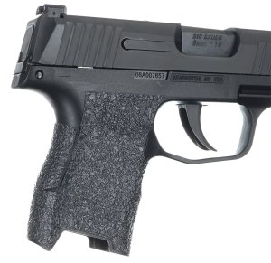 Talon Grips 021R Textured Black Rubber Grip for Sig P365