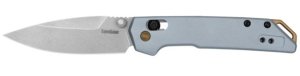 Kershaw 2051 Mini Iridium 3.00 In D2 Spear Point Stonewash Gold Accents