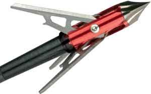 Rage 60100 Broadhead 3-Blade 100gr Chisel Tip 1.6" Cut 3-Pack
